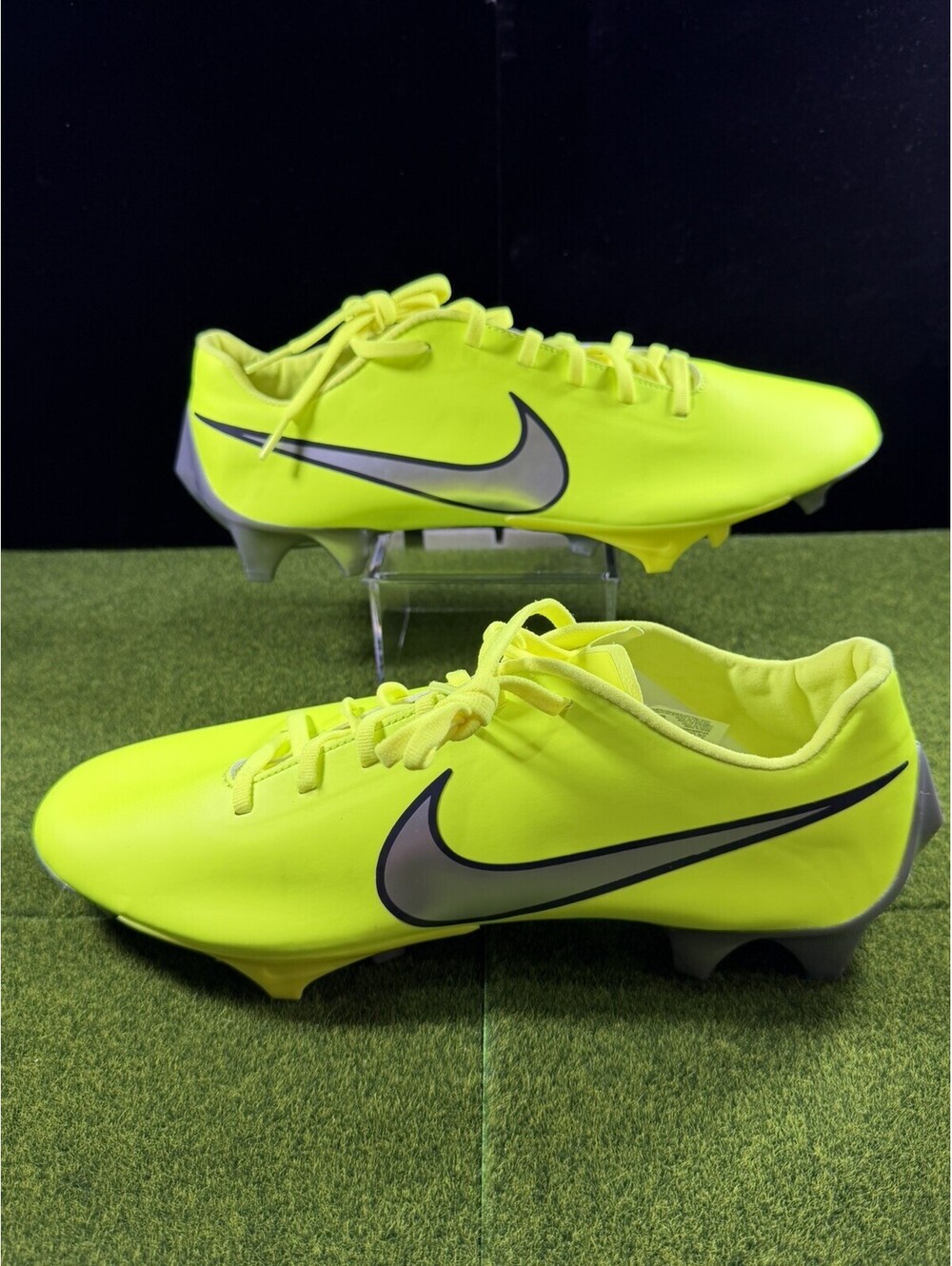 Nike Vapor Edge 4.1 NFL Combine Football Cleat Volt Green Men Sz 11.5 IQ5167-700
